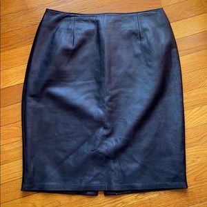 Leather skirt size 10